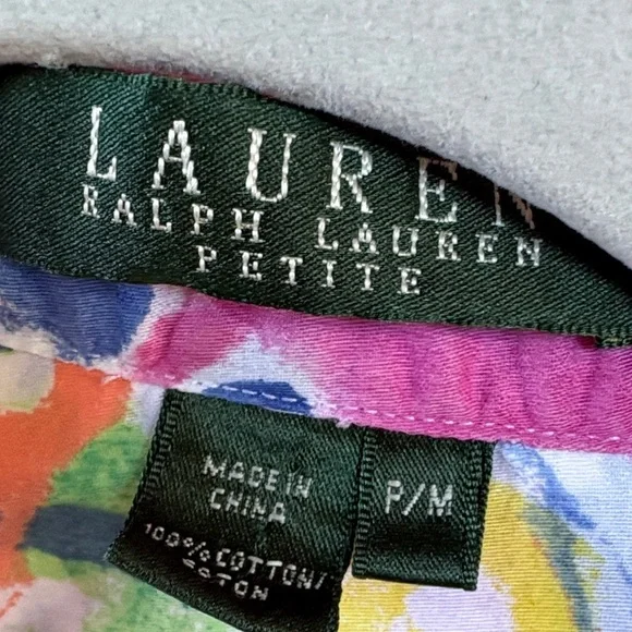 Ralph Lauren Multicolor Floral Shirt - Picture 2 of 7